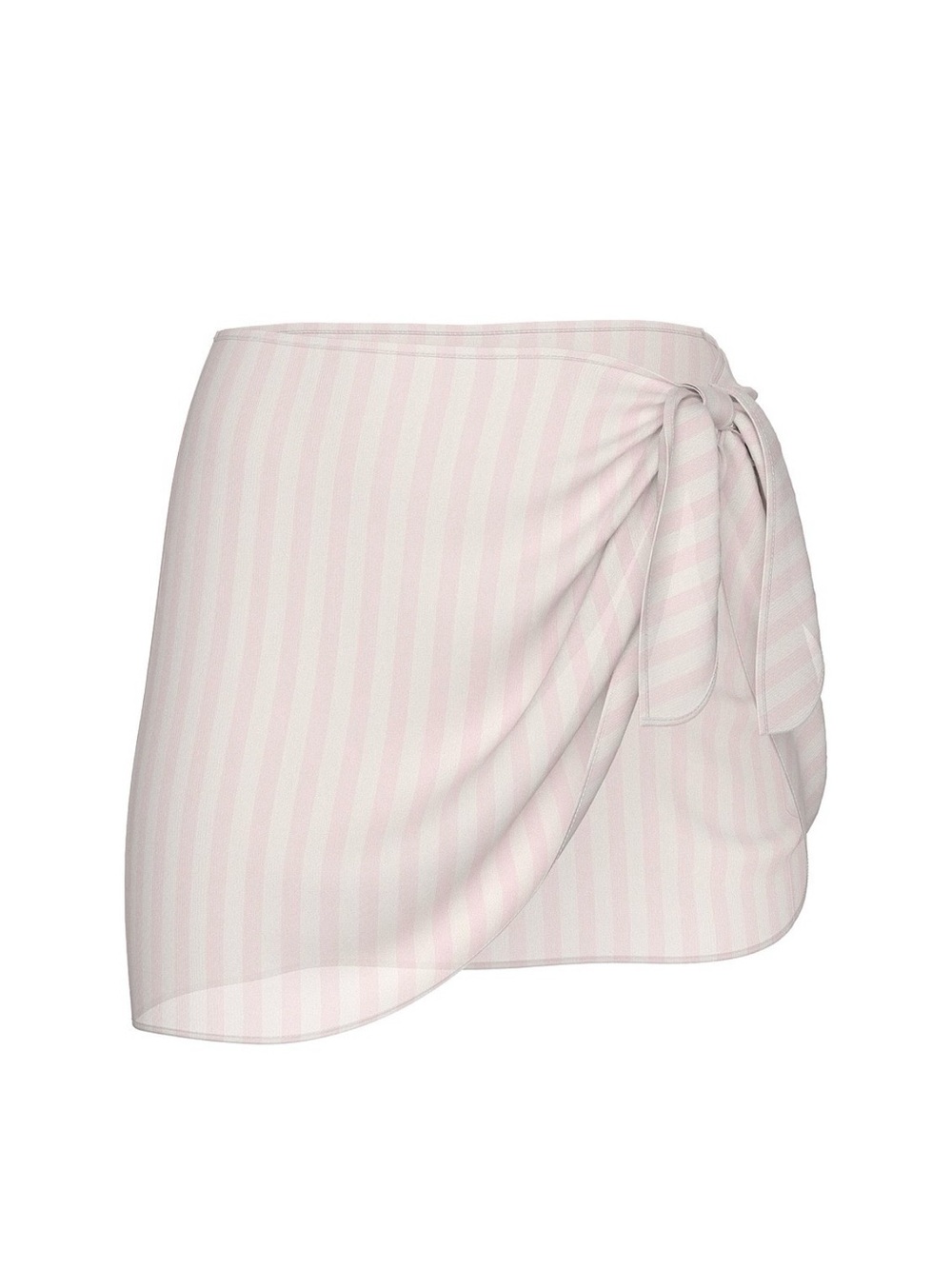 Victoria's Secret classic Pink and White Striped Swim Sarong size medium NWT - Picture 6 of 8